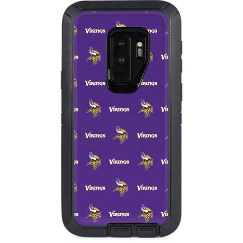 NFL Minnesota Vikings Blitz Series Otterbox Defender Galaxy Skin