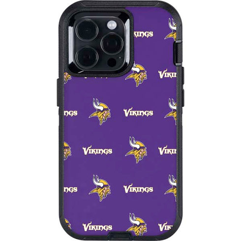 NFL Minnesota Vikings Blitz Series Otterbox Defender iPhone Skin