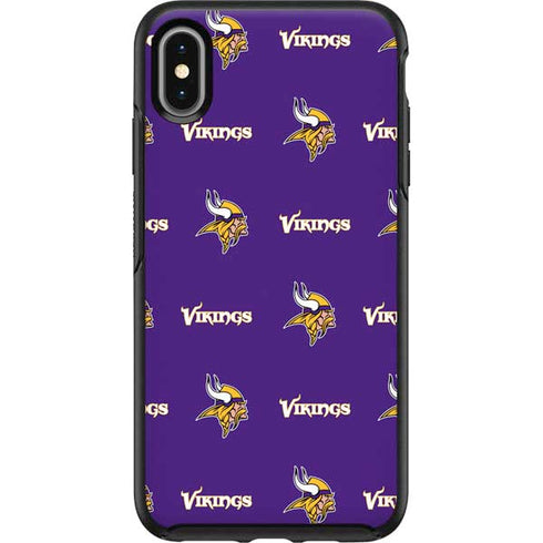 NFL Minnesota Vikings Blitz Series Otterbox Symmetry iPhone Skin