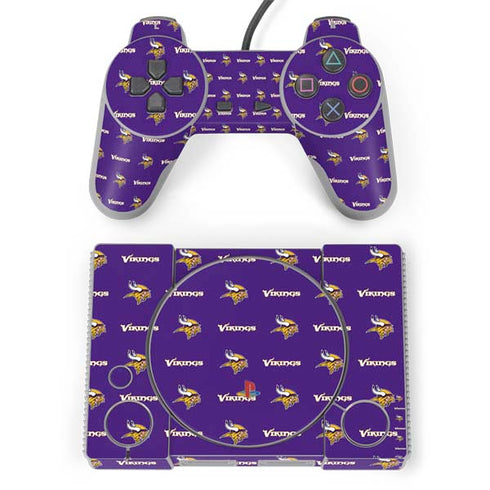 NFL Minnesota Vikings Blitz Series PlayStation Classic Bundle Skin