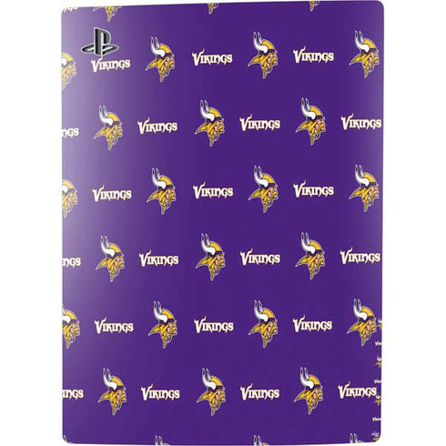 NFL Minnesota Vikings Blitz Series PS5 Digital Edition Console Skin