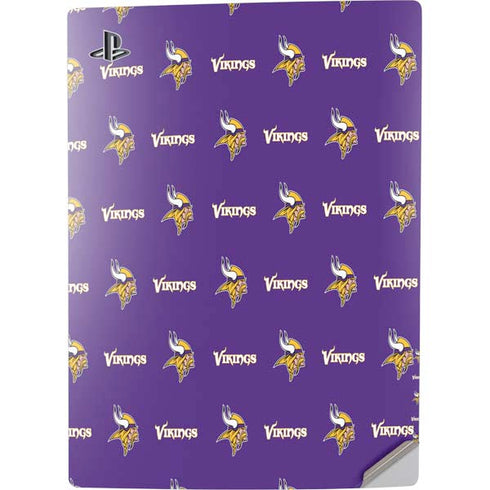 NFL Minnesota Vikings Blitz Series PS5 Digital Edition Console Skin