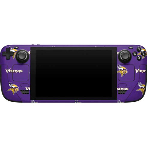 NFL Minnesota Vikings Blitz Series Steam Deck Handheld Gaming Computer Skin