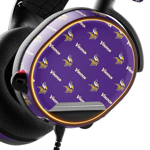 NFL Minnesota Vikings Blitz Series SteelSeries Arctis 3 Skin