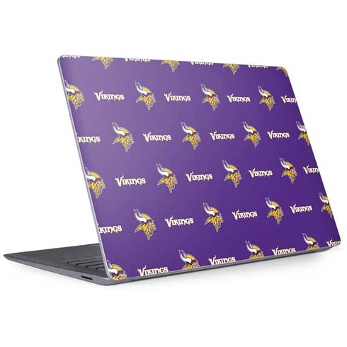 NFL Minnesota Vikings Blitz Series Surface Laptop 3 13.5in Skin