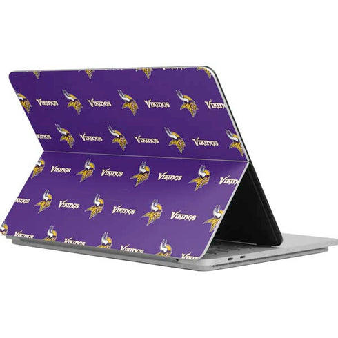 NFL Minnesota Vikings Blitz Series Surface Laptop Studio Skin