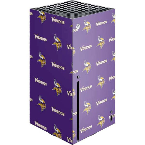 NFL Minnesota Vikings Blitz Series Xbox Series X Console Skin