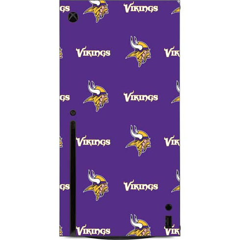 NFL Minnesota Vikings Blitz Series Xbox Series X Console Skin