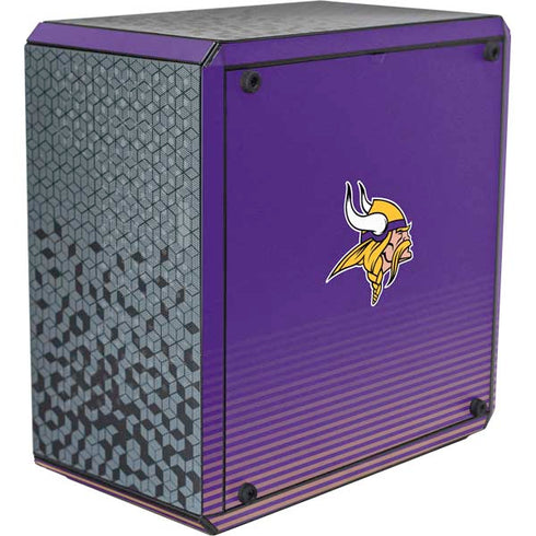 NFL Minnesota Vikings Breakaway Cooler Master MasterBox Q300L Mini Tower Skin