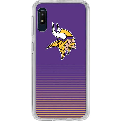 NFL Minnesota Vikings Breakaway Galaxy A10e Clear Case