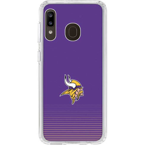 NFL Minnesota Vikings Breakaway Galaxy A20 Clear Case