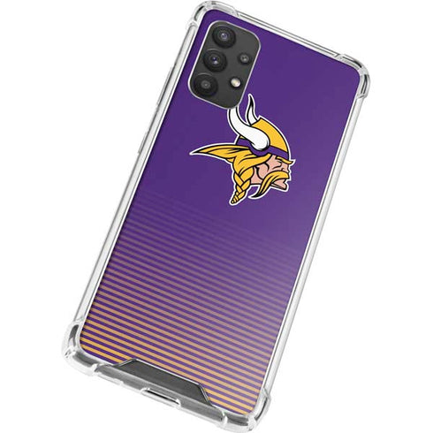 NFL Minnesota Vikings Breakaway Galaxy A32 5G Clear Case