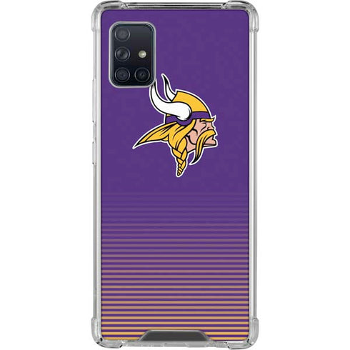 NFL Minnesota Vikings Breakaway Galaxy A51 5G Clear Case