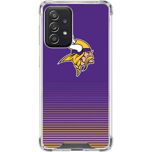 NFL Minnesota Vikings Breakaway Galaxy A52 5G Clear Case