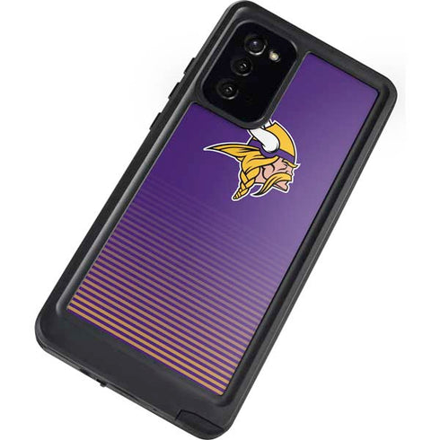 NFL Minnesota Vikings Breakaway Galaxy Note20 5G Waterproof Case