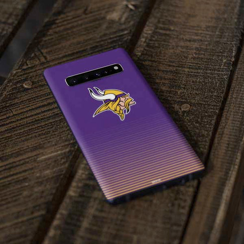 NFL Minnesota Vikings Breakaway Galaxy S10 Plus Skin