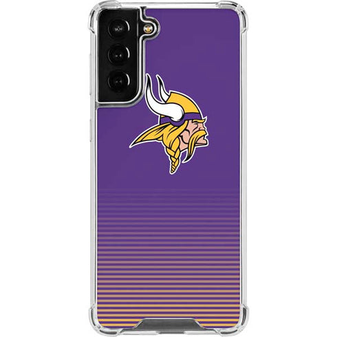 NFL Minnesota Vikings Breakaway Galaxy S21 FE Clear Case