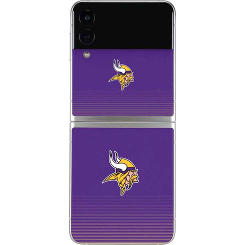 NFL Minnesota Vikings Breakaway Galaxy Z Flip4 5G Skin