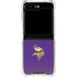 NFL Minnesota Vikings Breakaway Galaxy Z Flip5 5G Clear Case