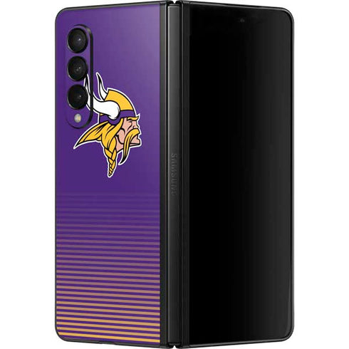 NFL Minnesota Vikings Breakaway Galaxy Z Fold3 5G Skin