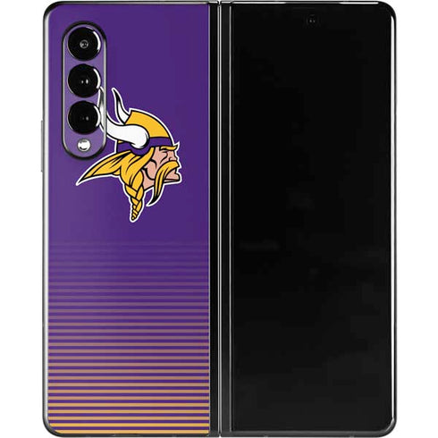 NFL Minnesota Vikings Breakaway Galaxy Z Fold3 5G Skin