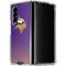 NFL Minnesota Vikings Breakaway Galaxy Z Fold4 5G Clear Case