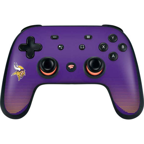 NFL Minnesota Vikings Breakaway Google Stadia Controller Skin
