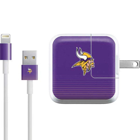 NFL Minnesota Vikings Breakaway iPad Charger (10W USB) Skin