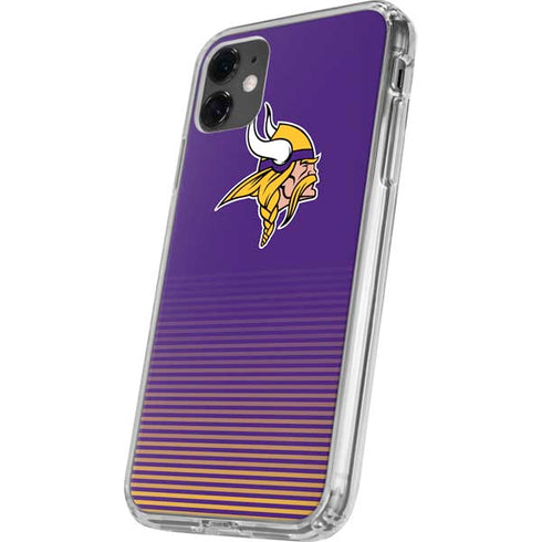 NFL Minnesota Vikings Breakaway iPhone 11 Clear Case