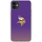 NFL Minnesota Vikings Breakaway iPhone 11 Clear Case