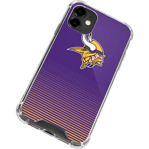 NFL Minnesota Vikings Breakaway iPhone 12 Clear Case