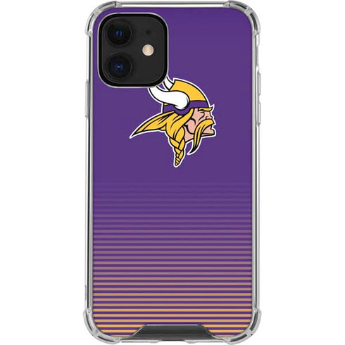 NFL Minnesota Vikings Breakaway iPhone 12 Mini Clear Case