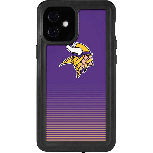 NFL Minnesota Vikings Breakaway iPhone 12 Mini Waterproof Case