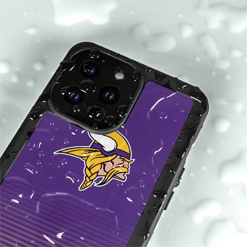 NFL Minnesota Vikings Breakaway iPhone 14 Pro Max Waterproof Case