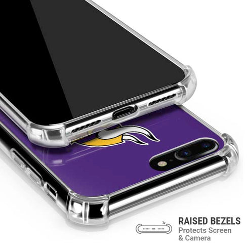 NFL Minnesota Vikings Breakaway iPhone 7/8 Plus Clear Case