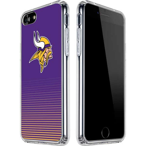 NFL Minnesota Vikings Breakaway iPhone SE (2nd & 3rd Gen) Clear Case