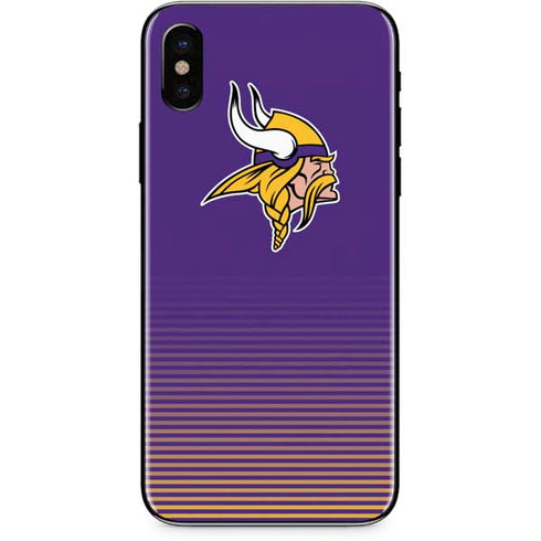 NFL Minnesota Vikings Breakaway iPhone X Skin