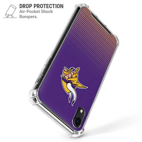 NFL Minnesota Vikings Breakaway iPhone XR Clear Case