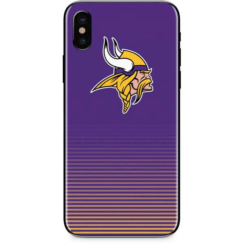 NFL Minnesota Vikings Breakaway iPhone XS Skin