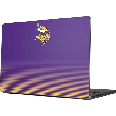 NFL Minnesota Vikings Breakaway MacBook Pro 14in (2021-24) Skin
