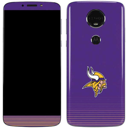 NFL Minnesota Vikings Breakaway Moto E5 Plus Skin