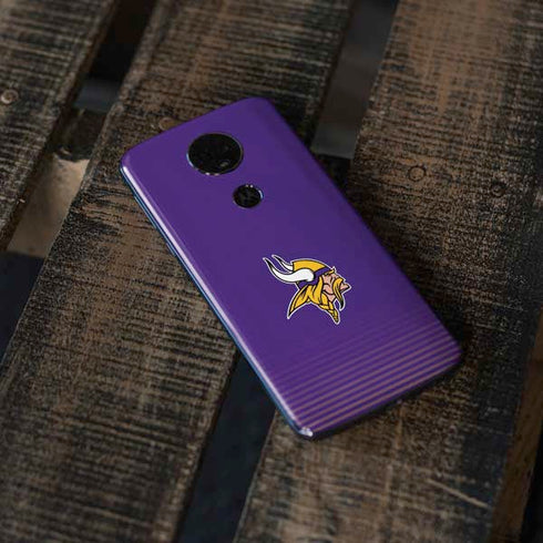 NFL Minnesota Vikings Breakaway Moto E5 Plus Skin