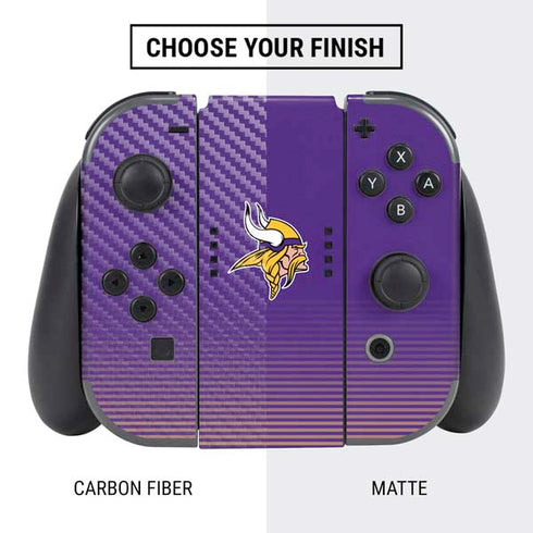 NFL Minnesota Vikings Breakaway Nintendo Switch Bundle Skin