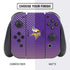 NFL Minnesota Vikings Breakaway Nintendo Switch Bundle Skin