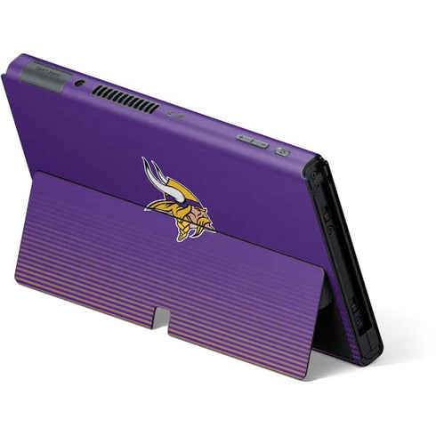 NFL Minnesota Vikings Breakaway Nintendo Switch OLED (2021) Skin