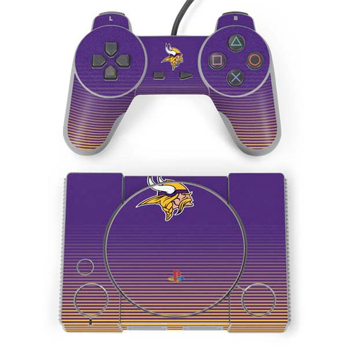 NFL Minnesota Vikings Breakaway PlayStation Classic Bundle Skin