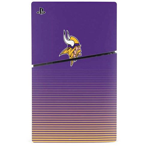 NFL Minnesota Vikings Breakaway PS5 Slim Digital Edition Console Skin