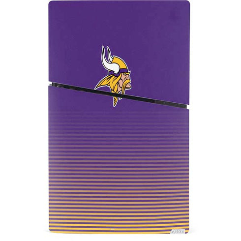 NFL Minnesota Vikings Breakaway PS5 Slim Digital Edition Console Skin