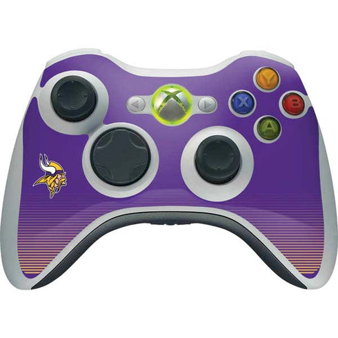 NFL Minnesota Vikings Breakaway Xbox 360 Wireless Controller Skin