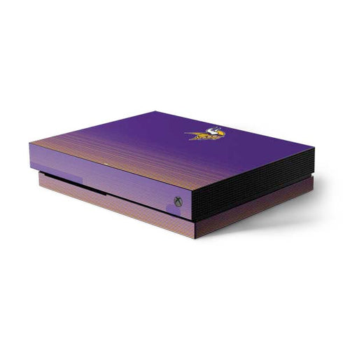 NFL Minnesota Vikings Breakaway Xbox One X Console Skin